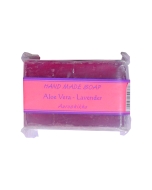 Lavender Aloe Vera Handmade Soap: 75 g, Pack of 6