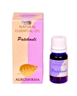 Auroshikha Patchouli Essential Oil | Pure & Natural | Aromatherapy & Skincare | 10ml