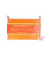 Real Champa Aloe Vera Handmade Soap: 75 g, Pack of 6