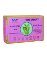 WESFRA Rosemary Homemade Soap, 100g, Pack of 6 - Natural, Antioxidant, and Refreshing