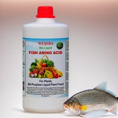 Premium Fish Amino Acid Liquid Fertilizer 1 Liter - Organic Plant Nutrient