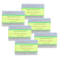 Jasmine soaps Pack of 6 75g