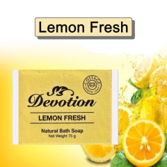 Lemone Fresh Handmade Soap: 75 g, Pack of 6