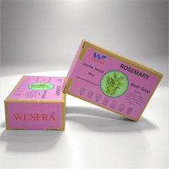 WESFRA Rosemary Homemade Soap, 100g, Pack of 6