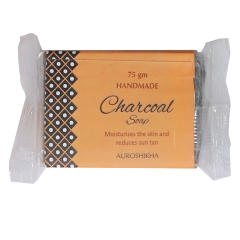 Charcoal Handmade Soap: 75 g, Pack of 6