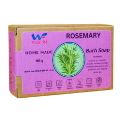 WESFRA Rosemary Homemade Soap, 100g, Pack of 6