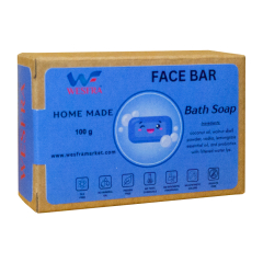 WESFRA Face Bar Homemade Soap, 100g, Pack of 6