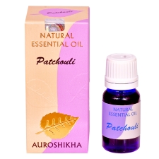 Auroshikha Patchouli Essential Oil | Pure & Natural | Aromatherapy & Skincare | 10ml