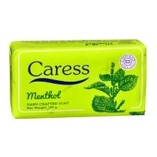 Caress Menthol Handcrafted Soap | Pack of 6 | 100g Each | Refreshing & Soothing | Natural Ingredients for All Skin Types