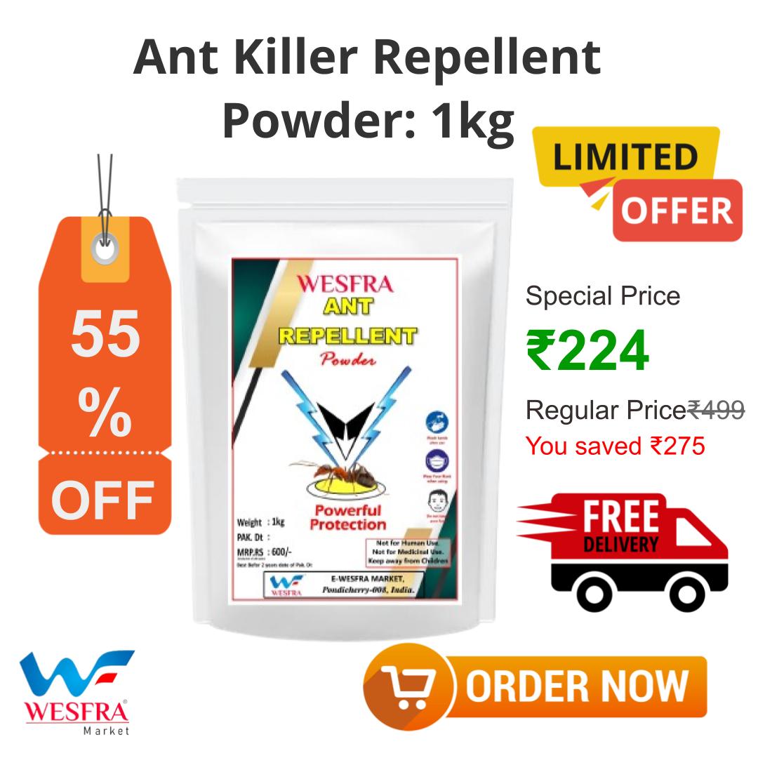 Experience a Pest-Free Home with WESFRA's Ant Repellent Powder!