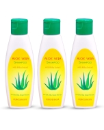 Aloe Vera Shampoo with Ritha Extract: 100 ml | Pack of 3