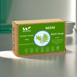 WESFRA Neem Homemade Soap, 100g, Pack of 6