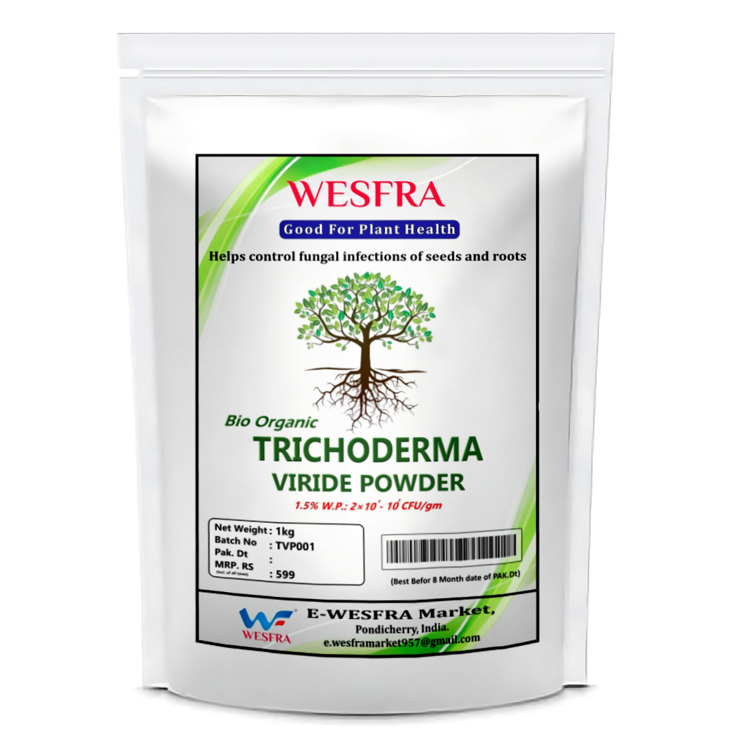 Revitalize Your Garden: Unleash the Potential of Your Plant Seeds and Roots with WESFRA Trichoderma Viride Powder! Get 1 kg Now