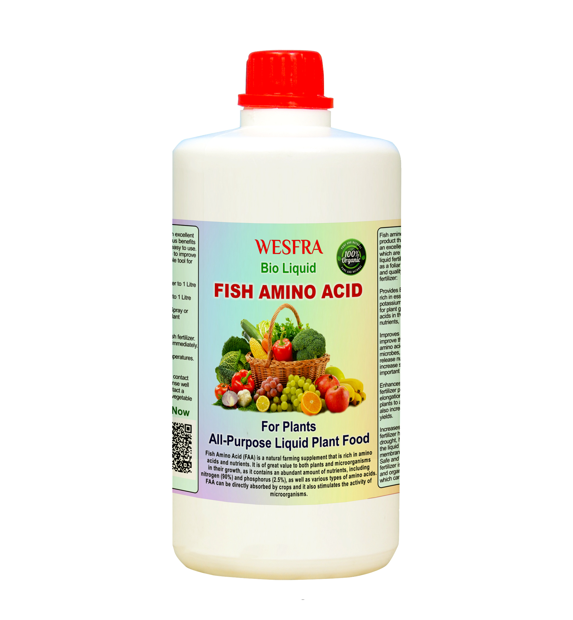 Fish Amino Acid Liquid Fertilizer And Growth Promoter (1 Litre)